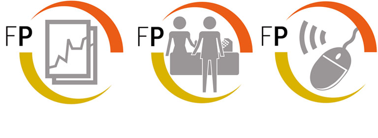 Logotipo de las familias profesionales que se imparten en el centro